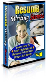 Resume Writing Secrets PLR Ebook