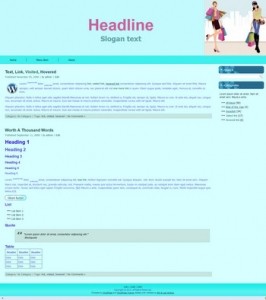 Ladies Shopping Templates Plr Template