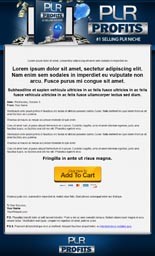 Plr Profits Template Personal Use Template