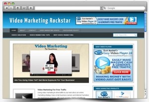 Video Marketing Niche Blog Personal Use Template