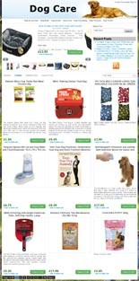 Amazon Dog Store PLR Template