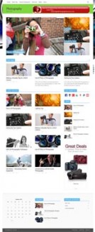 Photography Tricks Blog PLR Template
