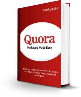 Quora Marketing Made Easy Personal Use Ebook