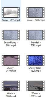 Snow 4k Uhd Stock Videos MRR Video