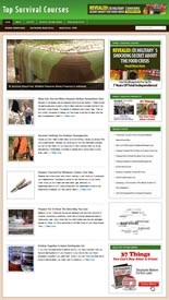 Survival Courses Blog Personal Use Template With Video