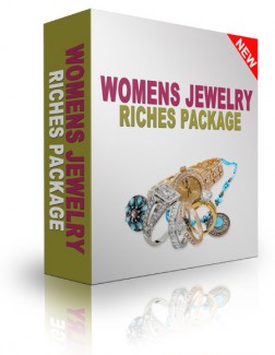 Womens Jewelry Riches Package Resale Rights Video