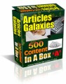 Articles Galaxies Plr Articles