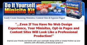 DIY Minisite Kit Vol 1 Personal Use Template