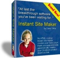 Instant Site Maker Resale Rights Software