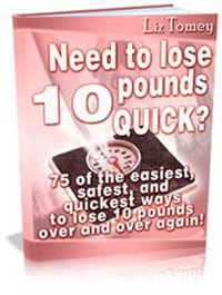 Lose 10 Pounds Quickly PLR Ebook