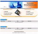 My Freelance Website Navy Blue Personal Use Template