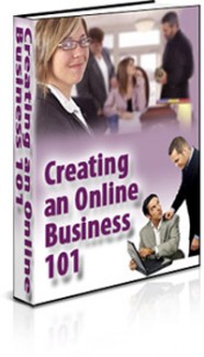 Creating An Online Business 101 PLR Ebook