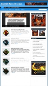 World Of Warcraft Blog Personal Use Template