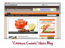 Chinese Cuisine WordPress Blog Personal Use Template