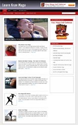 Krav Maga Blog Personal Use Template With Video