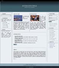 Responsive Magazine Style Template 5 PLR Template