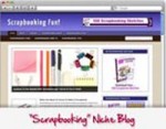 Scrapbooking Blog Personal Use Template With Video