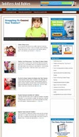 Toddlers Niche Blog Personal Use Template With Video
