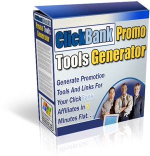 Clickbank Promo Tools Generator MRR Software