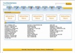 Classifieds Website Blue Gold Personal Use Template