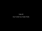 How To Edit Your Twitter Profile Plr Video