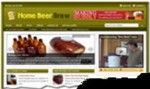 Home Beer Brew Niche Site PLR Template