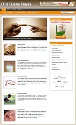 Child Eczema Blog Personal Use Template With Video
