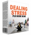Dealing Stress Plr Niche Blog PLR Template