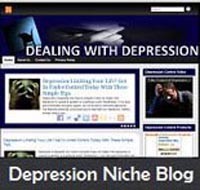 Depression Niche Blog Personal Use Template