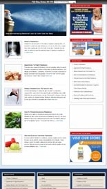 Flatulence Niche Blog Personal Use Template With Video