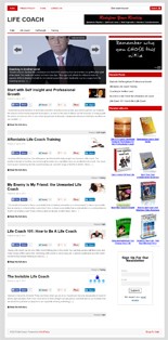 Life Coach Blog PLR Template
