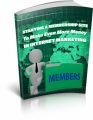 Starting A Membership Site To Make Even More Money In ...