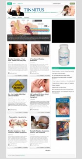 Tinnitus Niche Blog PLR Template