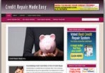 Credit Repair Niche Blog Personal Use Template With Video