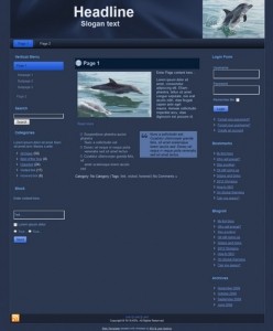 Dolphins Templates Plr Template