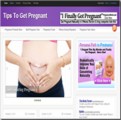 Pregnancy Tips Niche Blog Personal Use Template With Video
