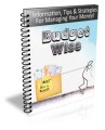 Budget Wise Newsletter PLR Autoresponder Messages