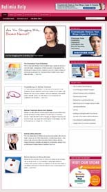 Bulimia Niche Blog Personal Use Template With Video