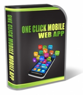 One Click Mobile Web App Personal Use Software