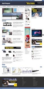Photography Niche Blog Personal Use Template