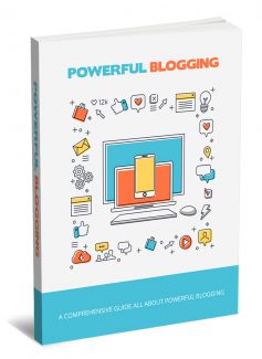 Powerful Blogging MRR Ebook