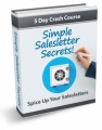 Simple Salesletter Secrets Ecourse PLR Autoresponder ...