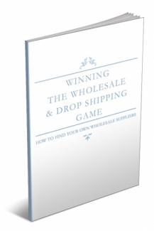 Winning The Wholesale  Dropshipping Game MRR Ebook