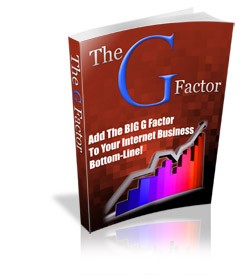 The G Factor PLR Ebook