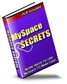 Myspace Success Pak PLR Ebook With Video