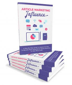 Article Marketing Influence MRR Ebook