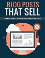Blog Posts That Sell PLR Ebook 