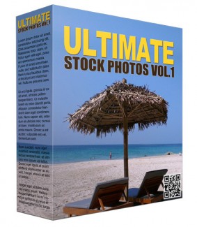 Ultimate Stock Photos Package Vol 1 Resale Rights Graphic