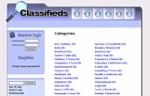 Classifieds Turnkey Website Blue Personal Use Template
