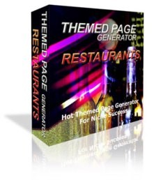 Themed Page Generator – Restaurants Personal Use Script